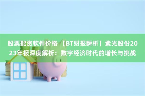 股票配资软件价格 【BT财报瞬析】紫光股份2023年报深度解析：数字经济时代的增长与挑战