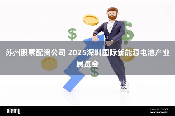 苏州股票配资公司 2025深圳国际新能源电池产业展览会